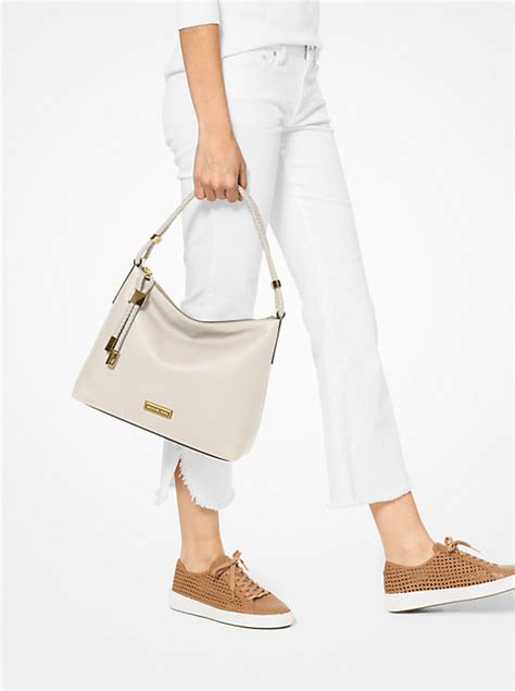 michael kors lexington purse|Lexington Medium Pebbled Leather Shoulder Bag .